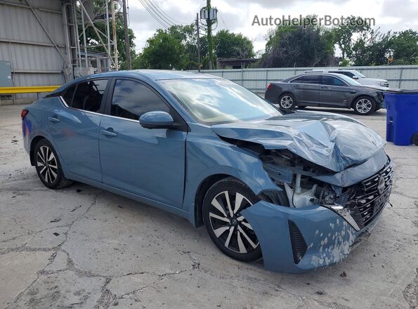 3N1AB8CV6RY331563 2024 NISSAN SENTRA Blue Front right