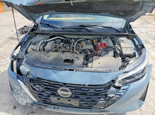 3N1AB8CV6RY331563 2024 NISSAN SENTRA Blue Rear interior view