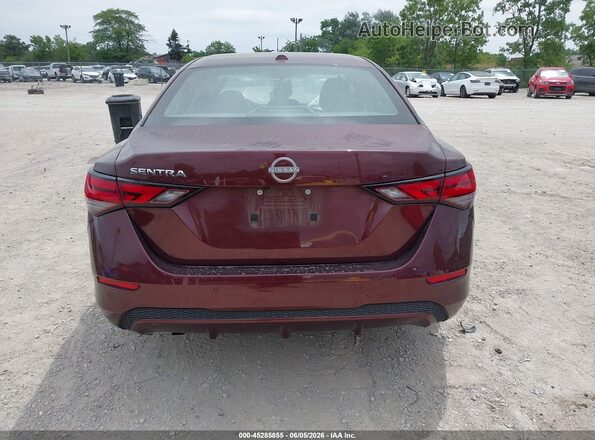 3N1AB8CV6SY210988 2025 NISSAN SENTRA Maroon 