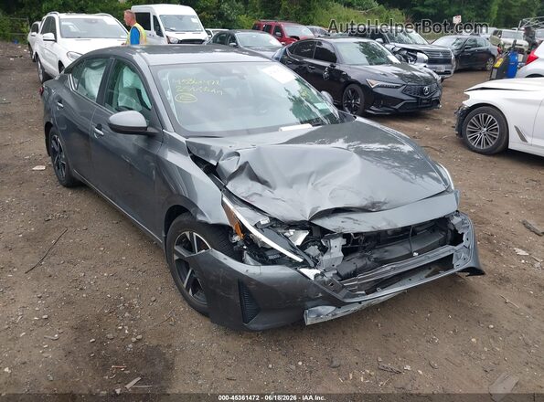 3N1AB8CV6SY256398 2025 NISSAN SENTRA Gray წინა ხედი