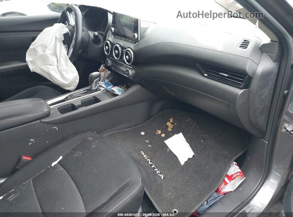 3N1AB8CV6SY256398 2025 NISSAN SENTRA Gray წინა სალონის ხედი