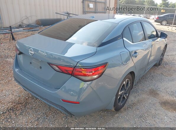 3N1AB8CV6SY272259 2025 NISSAN SENTRA Light Blue Задня права чверть