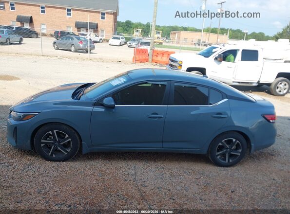 3N1AB8CV6SY272259 2025 NISSAN SENTRA Light Blue Панорамний вид салону 360°