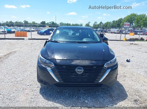 3N1AB8CV6SY276232 2025 NISSAN SENTRA Black Widok zestawu wskaźników