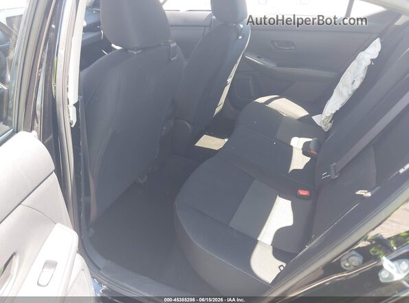 3N1AB8CV6SY276232 2025 NISSAN SENTRA Black Widok naklejki z numerem VIN