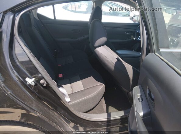 3N1AB8CV6SY291488 2025 NISSAN SENTRA Black Vista de la etiqueta del VIN