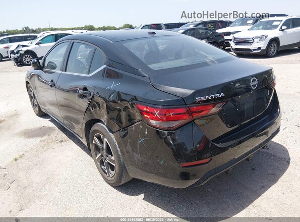 3N1AB8CV6SY291488 2025 NISSAN SENTRA Black Trasero izquierdo