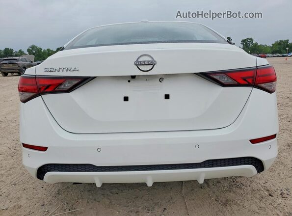 3N1AB8CV6SY298439 2025 NISSAN SENTRA White Հետևի տեսք