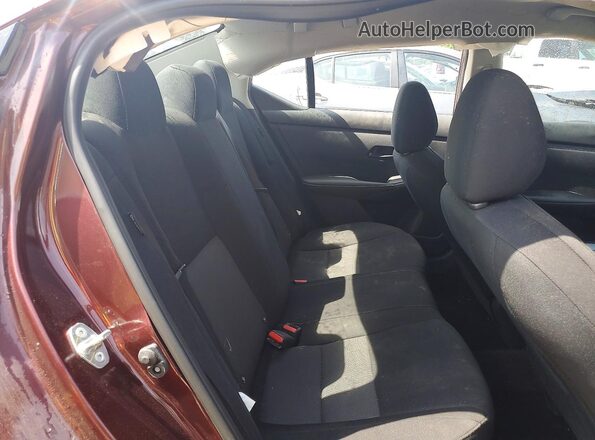 3N1AB8CV6SY302179 2025 NISSAN SENTRA Burgundy Rear seats view