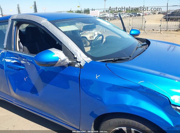 3N1AB8CV6SY309293 2025 NISSAN SENTRA Blue Vista frontal