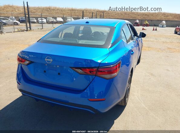 3N1AB8CV6SY309293 2025 NISSAN SENTRA Blue Trasero derecho