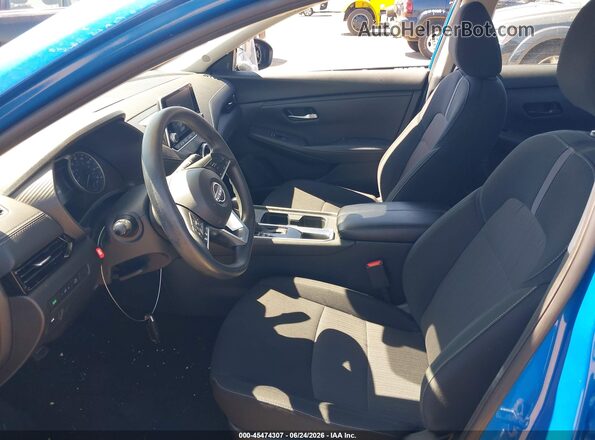 3N1AB8CV6SY309293 2025 NISSAN SENTRA Blue Vista interior delantera