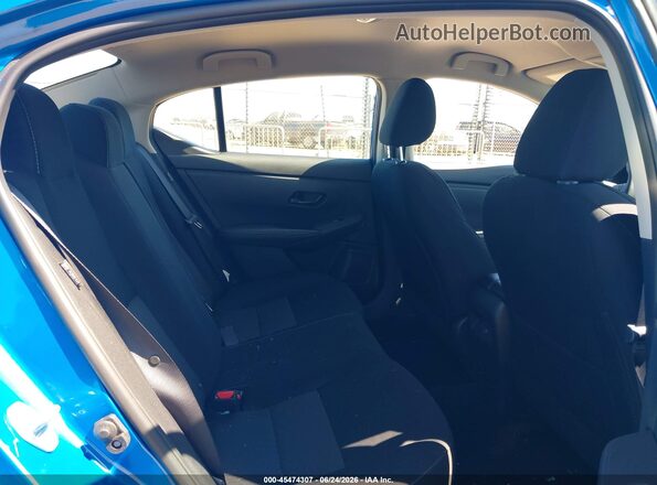 3N1AB8CV6SY309293 2025 NISSAN SENTRA Blue Vista de la etiqueta del VIN
