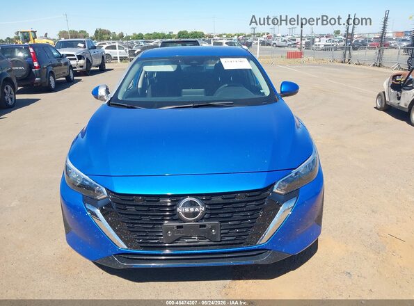 3N1AB8CV6SY309293 2025 NISSAN SENTRA Blue Vista del cuadro de instrumentos