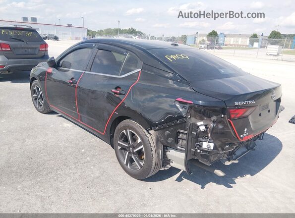 3N1AB8CV6SY316728 2025 NISSAN SENTRA Black Rear left