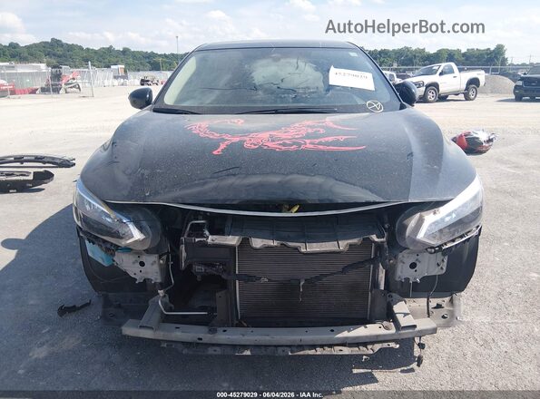 3N1AB8CV6SY316728 2025 NISSAN SENTRA Black Rear interior view