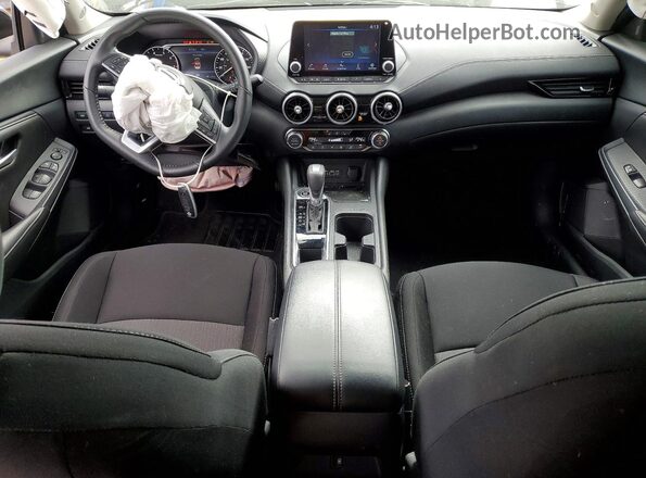 3N1AB8CV6SY352788 2025 NISSAN SENTRA Black Առջևի վահանակի տեսք