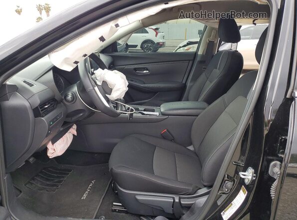 3N1AB8CV6SY352788 2025 NISSAN SENTRA Black Սալոնի դիմացի տեսք