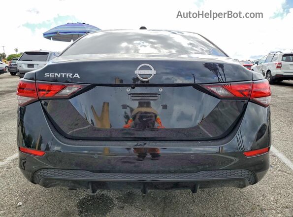 3N1AB8CV6SY352788 2025 NISSAN SENTRA Black Հետևի տեսք