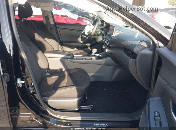 3N1AB8CV6SY407479 2025 NISSAN SENTRA Black Front interior view