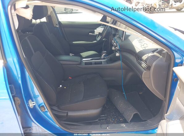 3N1AB8CV7LY236596 2020 NISSAN SENTRA Blue Вид салону спереду