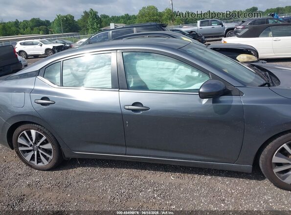 3N1AB8CV7LY312950 2020 NISSAN SENTRA Blue Widok wnętrza z tyłu