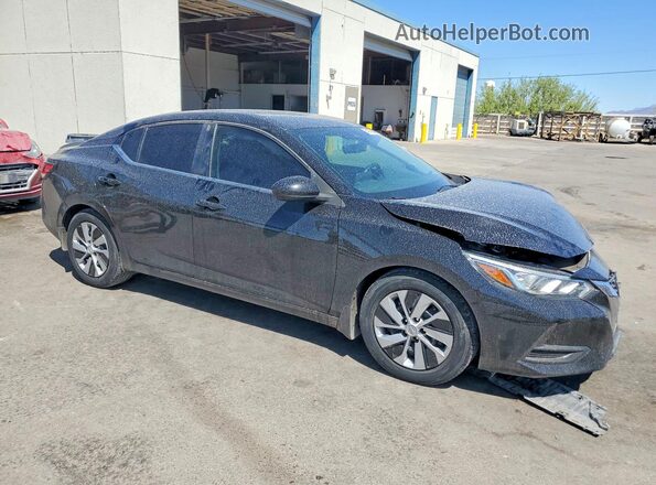 3N1AB8CV7MY249009 2021 NISSAN SENTRA Black Delantero derecho