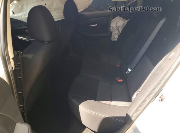 3N1AB8CV7MY250435 2021 NISSAN SENTRA Silver Rear seats view