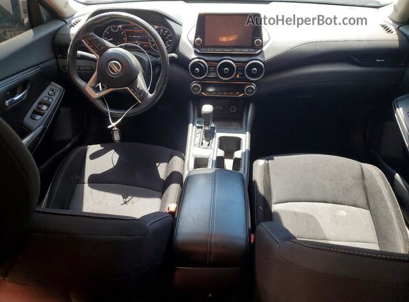 3N1AB8CV7MY250435 2021 NISSAN SENTRA Silver Dashboard view