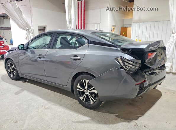 3N1AB8CV7MY256056 2021 NISSAN SENTRA Gray 