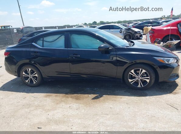 3N1AB8CV7MY292670 2021 NISSAN SENTRA Черный Панорамный вид салона 360°