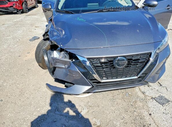 3N1AB8CV7MY302999 2021 NISSAN SENTRA Gray Вид задньої частини салону
