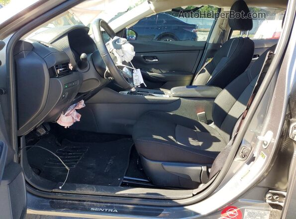 3N1AB8CV7MY302999 2021 NISSAN SENTRA Gray Вид салону спереду