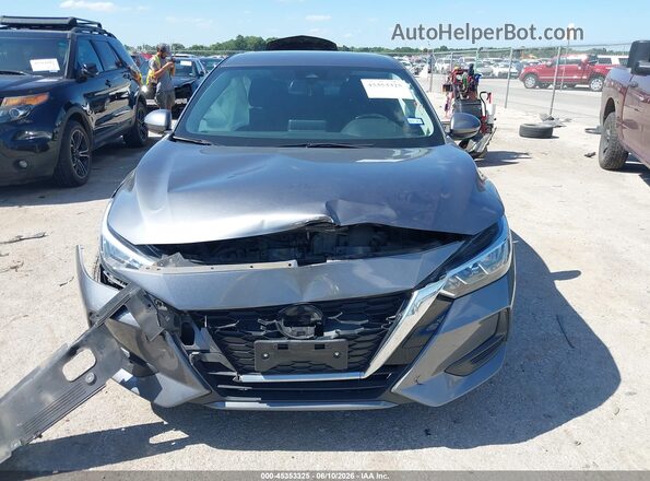 3N1AB8CV7NY209756 2022 NISSAN SENTRA Серый Вид щитка приборов