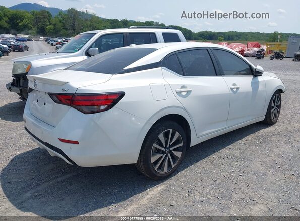 3N1AB8CV7NY310618 2022 NISSAN SENTRA Белый Задняя правая четверть