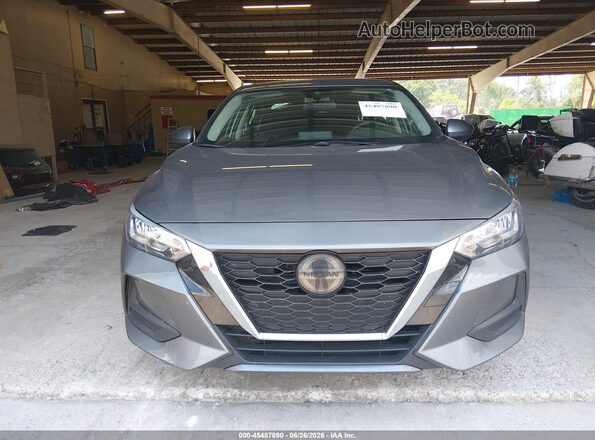 3N1AB8CV7NY313454 2022 NISSAN SENTRA Gray Instrument cluster view