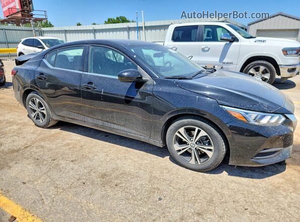 3N1AB8CV7PY226074 2023 NISSAN SENTRA Black Front right