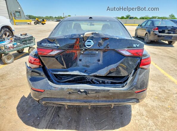 3N1AB8CV7PY226074 2023 NISSAN SENTRA Black Rear view