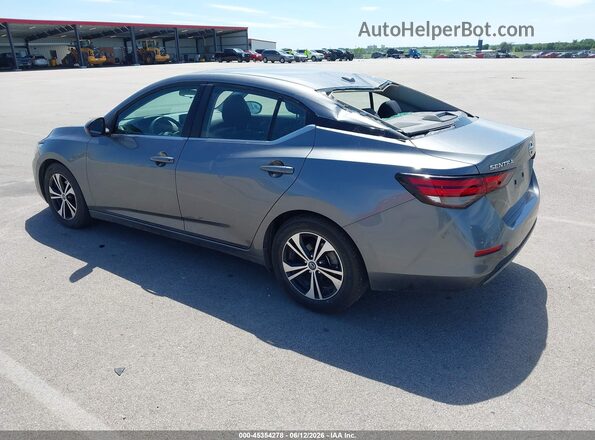 3N1AB8CV7PY242100 2023 NISSAN SENTRA Серый Задняя левая четверть