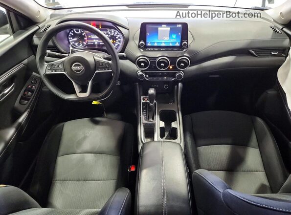 3N1AB8CV7PY265649 2023 NISSAN SENTRA Black წინა პანელის ხედი