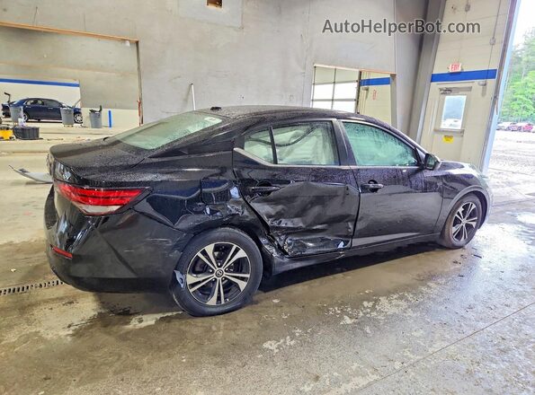 3N1AB8CV7PY265649 2023 NISSAN SENTRA Black უკანა მარჯვენა