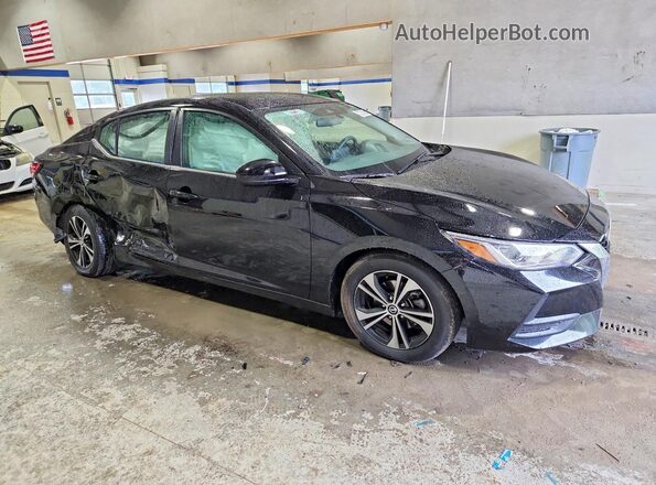 3N1AB8CV7PY265649 2023 NISSAN SENTRA Black წინა მარჯვენა