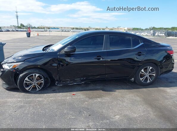 3N1AB8CV7PY280250 2023 NISSAN SENTRA Black წინა ხედი