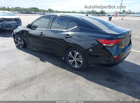 3N1AB8CV7PY280250 2023 NISSAN SENTRA Black უკანა მარცხენა