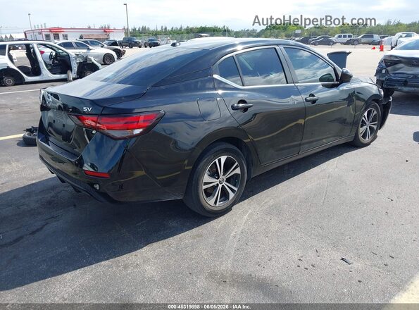 3N1AB8CV7PY280250 2023 NISSAN SENTRA Black უკანა მარჯვენა
