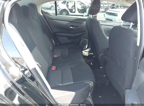 3N1AB8CV7PY280250 2023 NISSAN SENTRA Black VIN კოდის სტიკერის ხედი