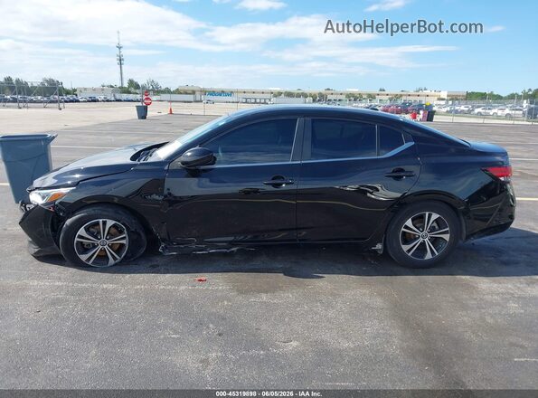 3N1AB8CV7PY280250 2023 NISSAN SENTRA Black სალონის 360-გრადუსიანი ხედი