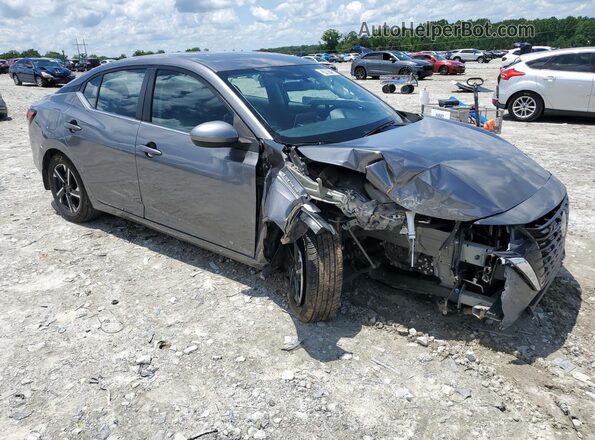 3N1AB8CV7RY206314 2024 NISSAN SENTRA Gray Панорамний вид салону 360°