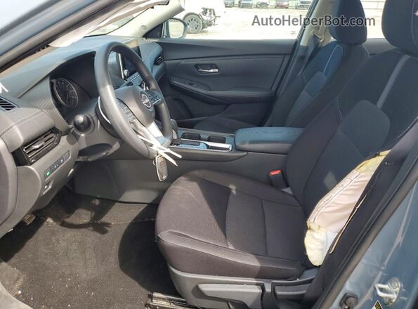 3N1AB8CV7RY266593 2024 NISSAN SENTRA Blue Widok wnętrza z przodu