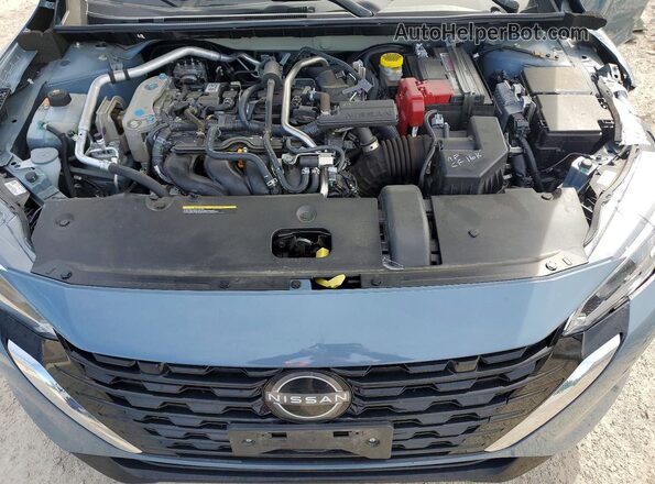 3N1AB8CV7RY266593 2024 NISSAN SENTRA Blue Widok wnętrza z tyłu